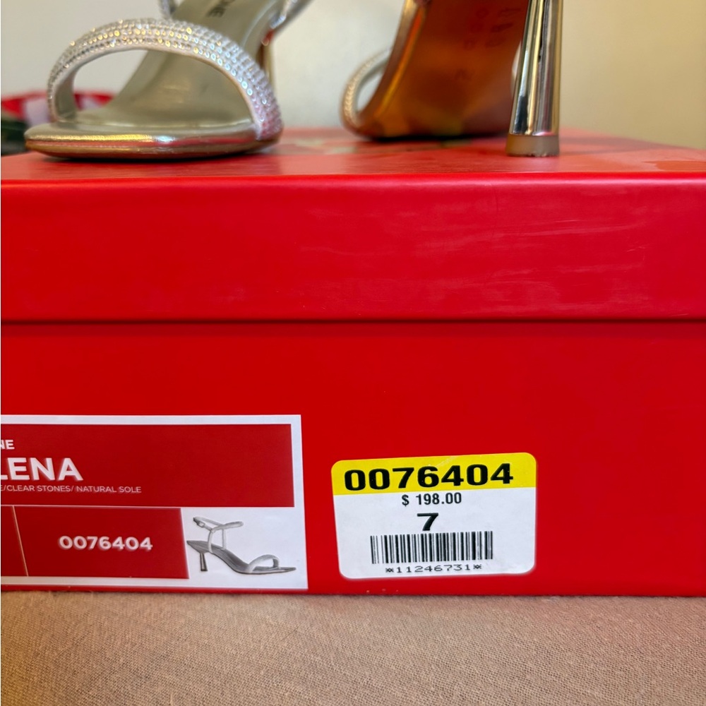 Elegant Silver Sandals